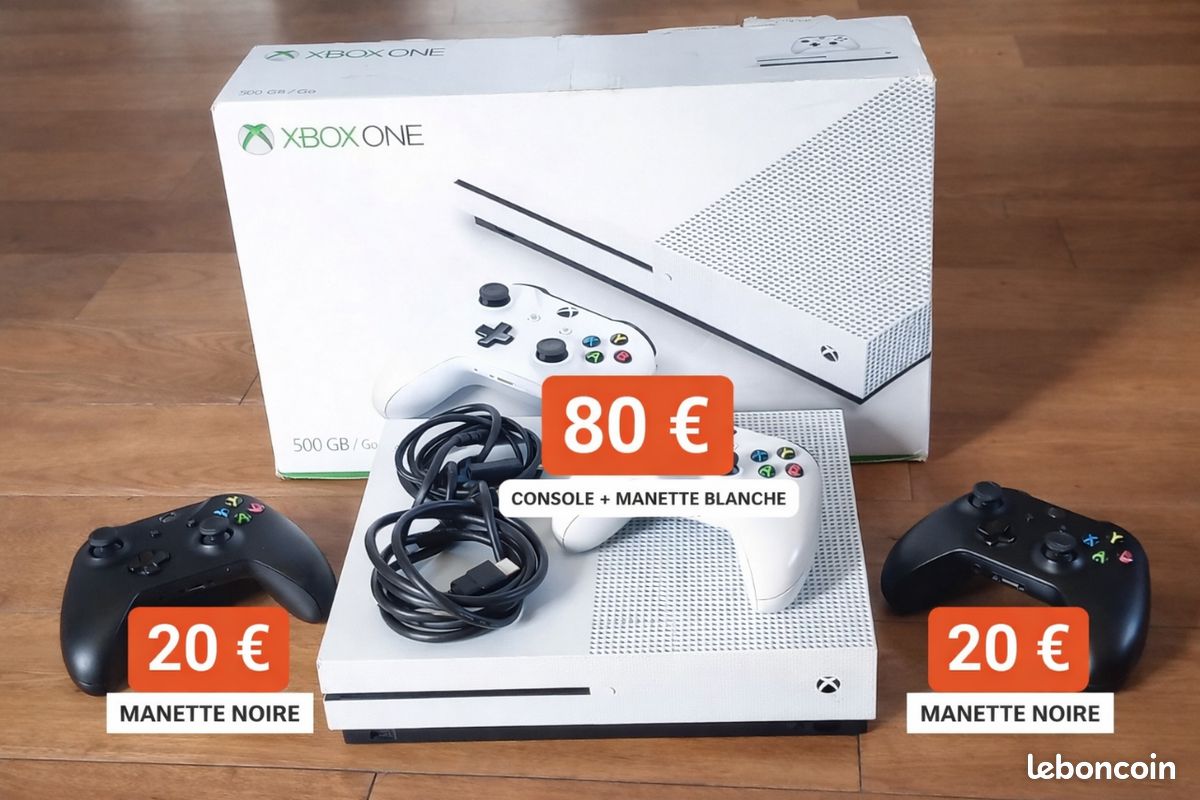 xbox one blanche - Consoles de jeu & Jeux vidéo