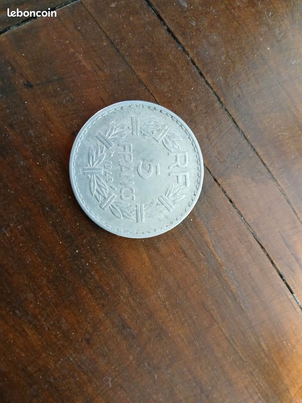 5 franc aluminium 4g lavrilker 19499 (image 2)