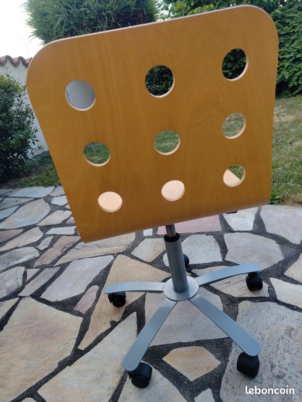 Chaise de bureau à roulettes (image 3)