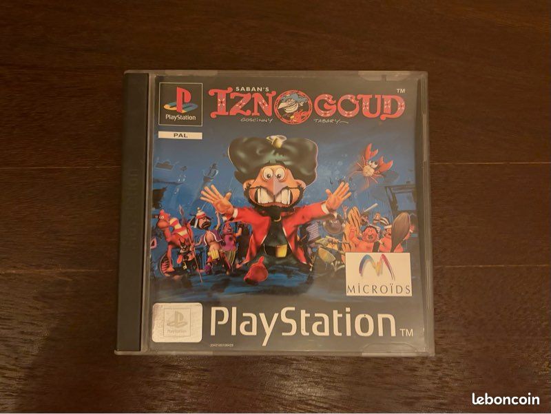 Jeu PS1 Iznogoud – Occasion Bon état, Avec Notice, édité Par EA, Genre Action-aventure