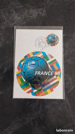 Feuillet F17A Footix - Coupe Du Monde France 1998, Timbre Autocollant, 1998