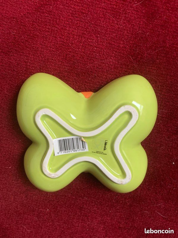 Lot de 6 vide-poches / coupelles apéro en forme de papillon (image 3)