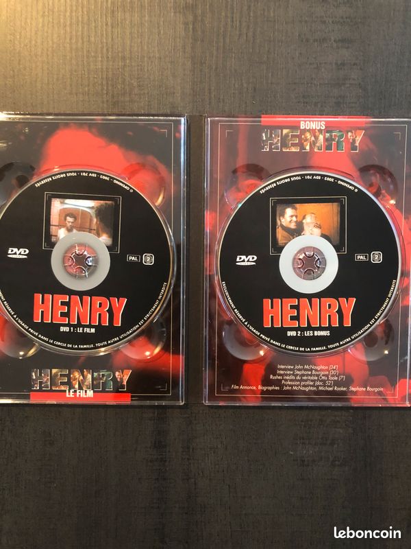 Lot DVD - Policiers : KING OF NEW YORK / 36 QUAI DES ORFEVRES / HENRY : PORTRAIT D'UN SERIAL KILLER (image 4)
