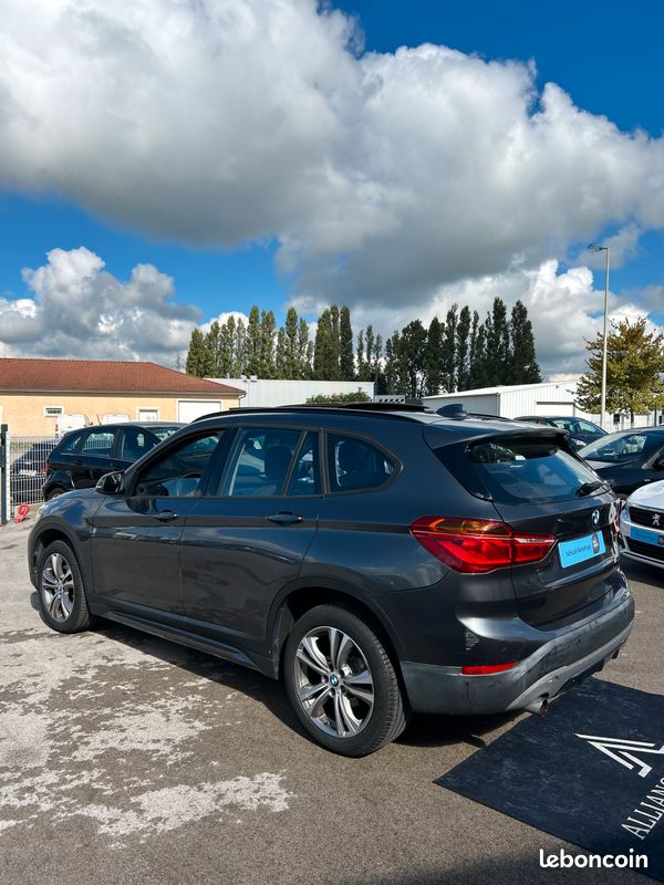 BMW X1 F48 sDrive18d 150 ch BVA8 Sport – GPS grand écran / Sellerie sport / Toit ouvrant panoramique / Hayon électrique / Radars AV & AR (image 5)