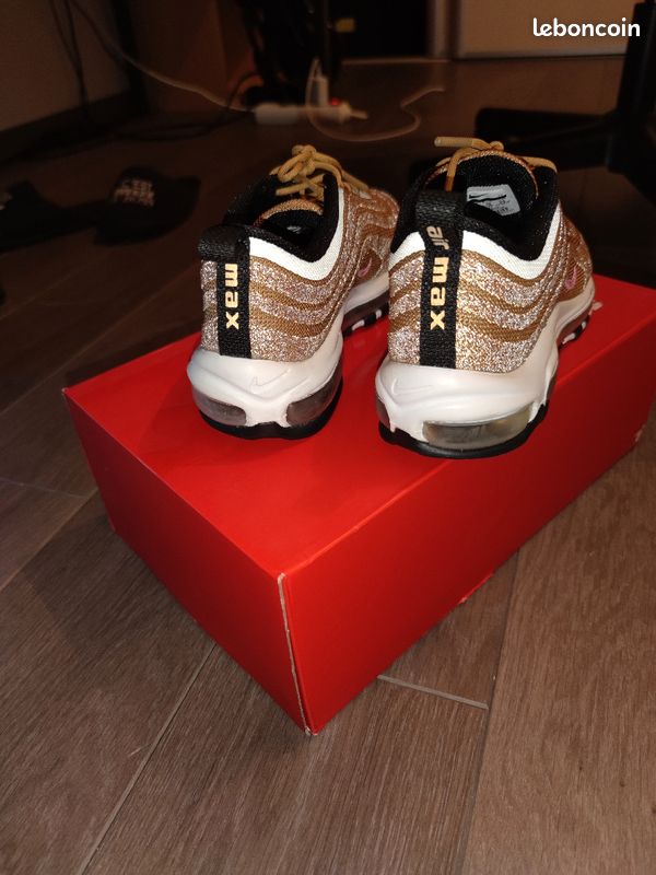 max 97 lx gold swarovski crystal nike