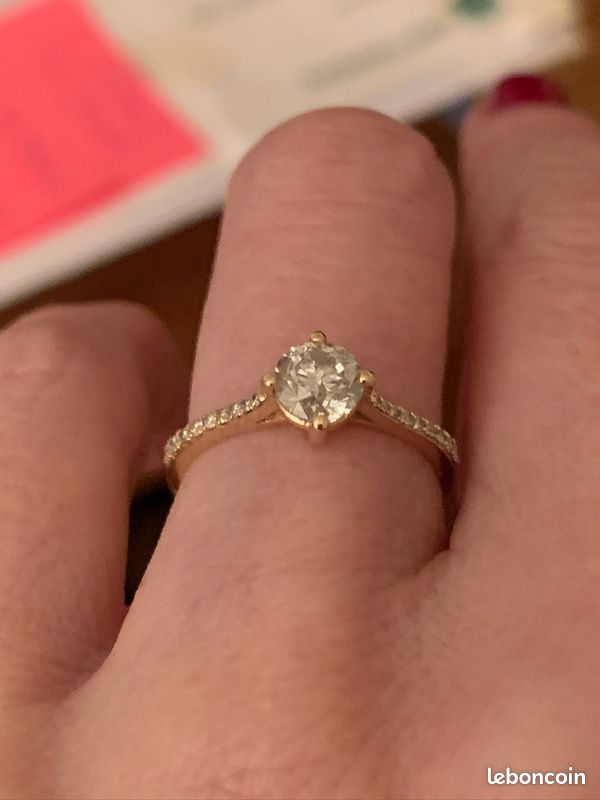 BAGUE neuve or et diamant 1000 Euros (image 3)