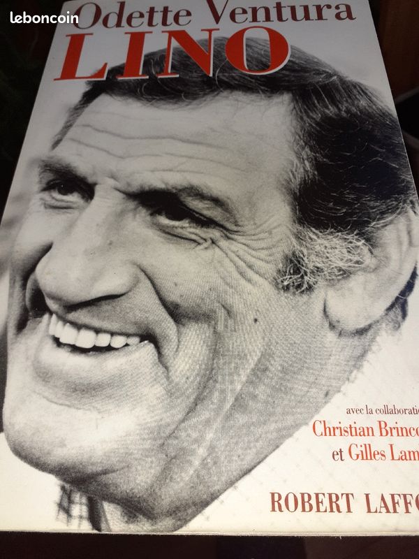 Livre lino Ventura éd Laffont (image 1)