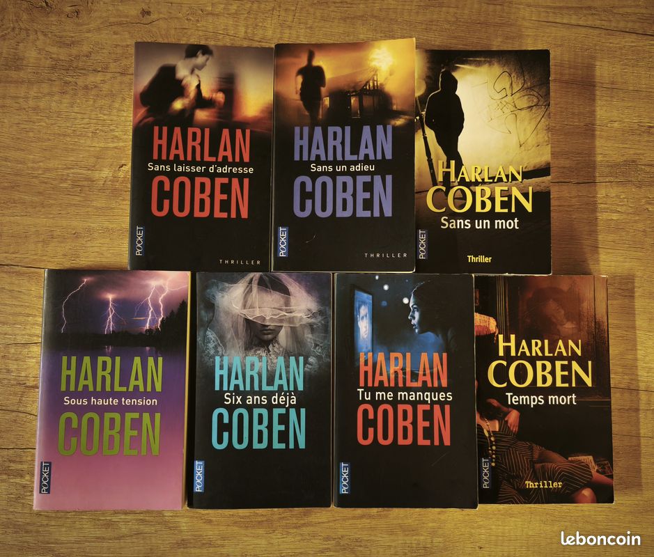 Lot de 23 romans d'Harlan Coben (image 2)
