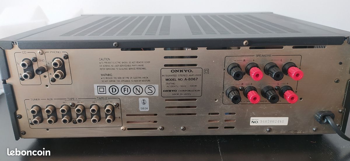 Onkyo ICON M-80 zwart - High-fidelity eindversterker - HomeCineSolutions