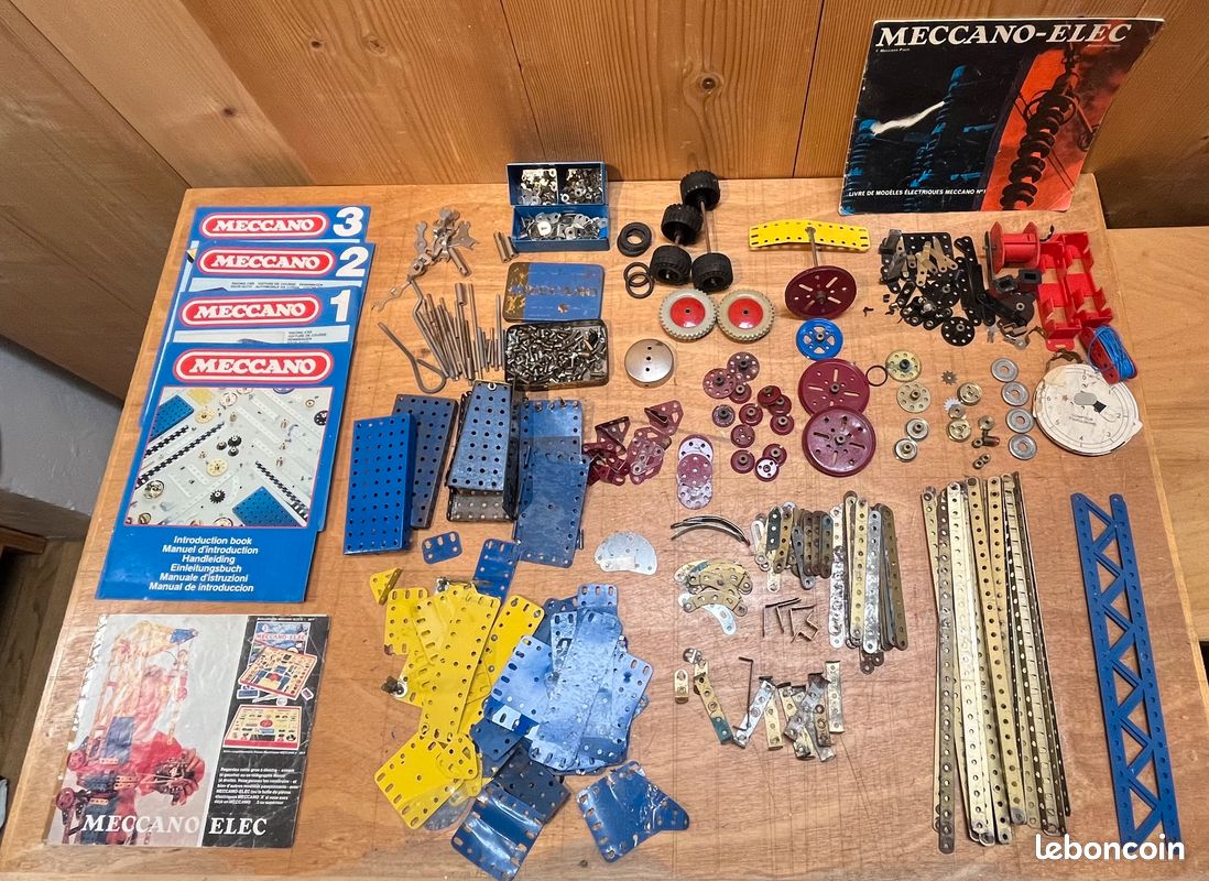 MECCANO ANCIENS 1928 LE LIVRE DES NOUVEAUX MODELES original EUR 60,00 - FR
