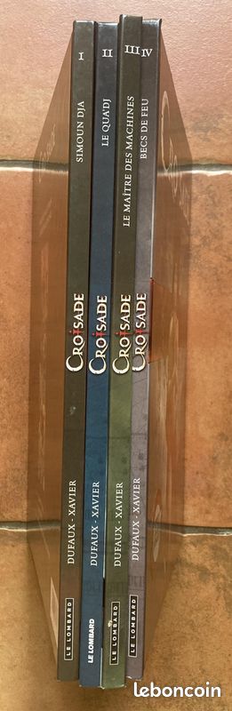 Dufaux et Xavier, Croisade complet en quatre volumes (image 3)