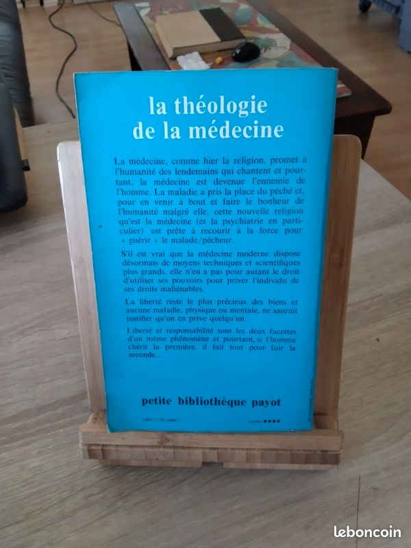 Szasz. La théologie de la médecine. Edition Pbp (image 2)