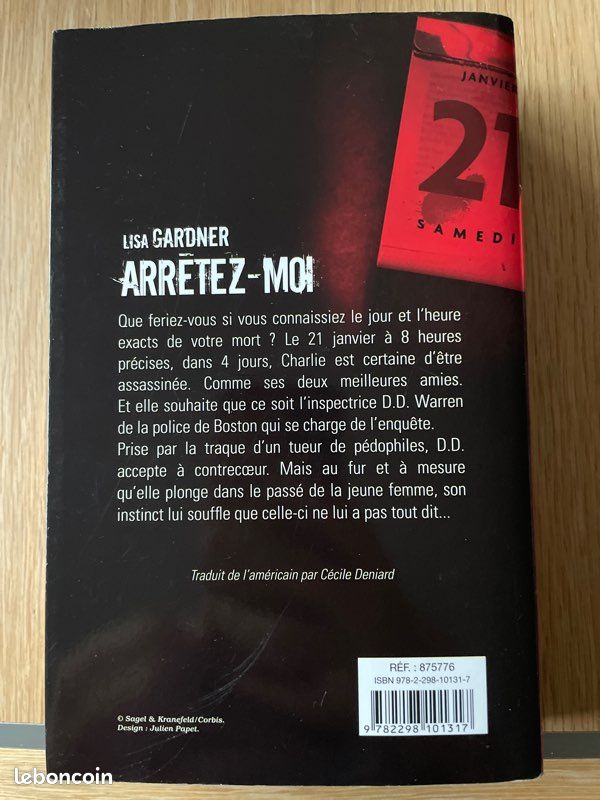 Livre broché Lisa Gardner Arrête Moi (image 2)