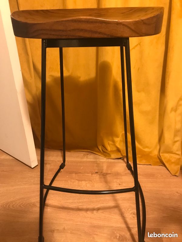 Tabouret de bar de très bonne qualité (image 3)