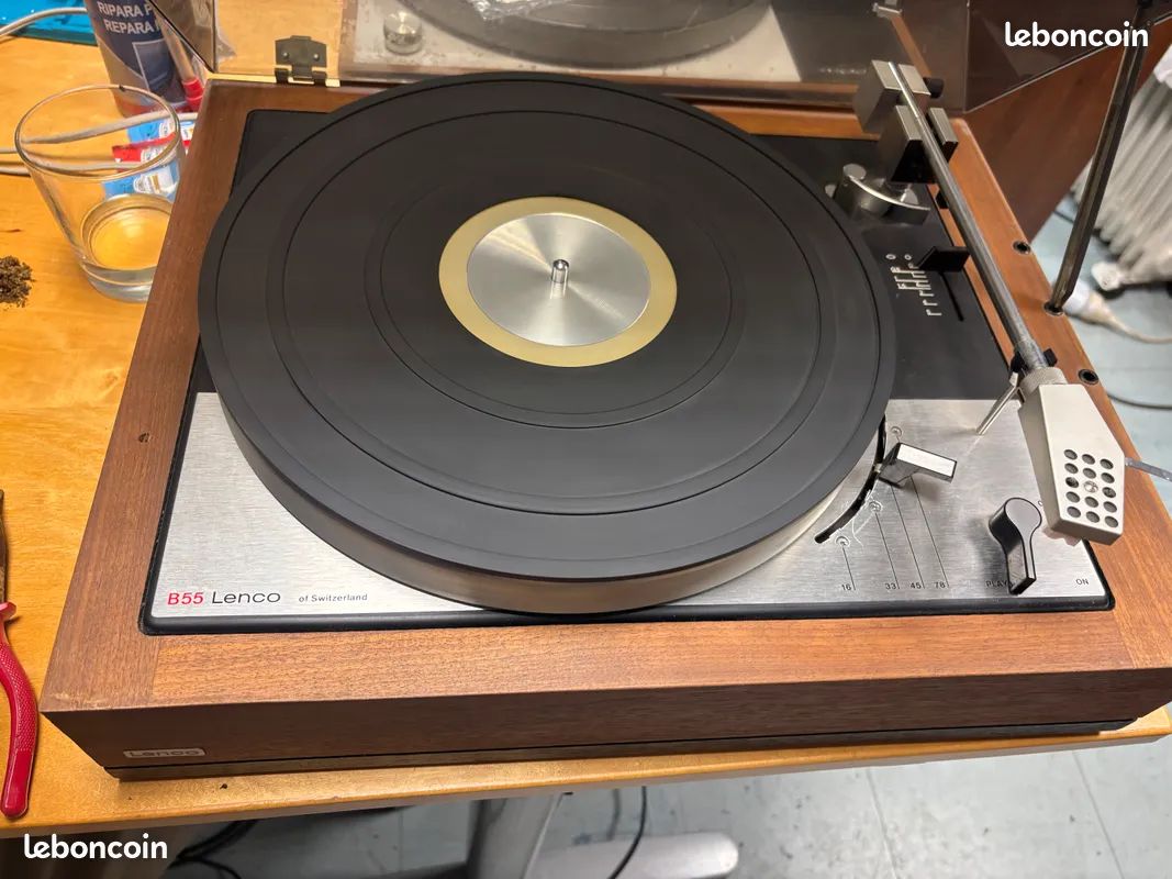 Moteur Pour Platine Vinyle Lenco B55 – Occasion Fonctionnel, Pièce Détachée
