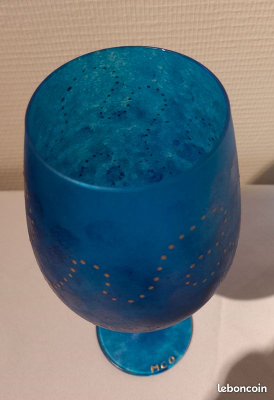 Verre décoré à la main (image 3)