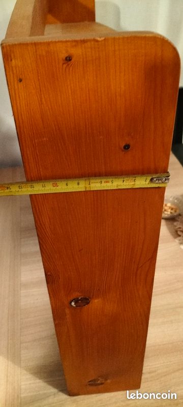 Étagère murale avec 2port en bois (image 7)