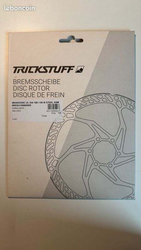 Disque de frein VTT Trickstuff UL 160 (image 1)