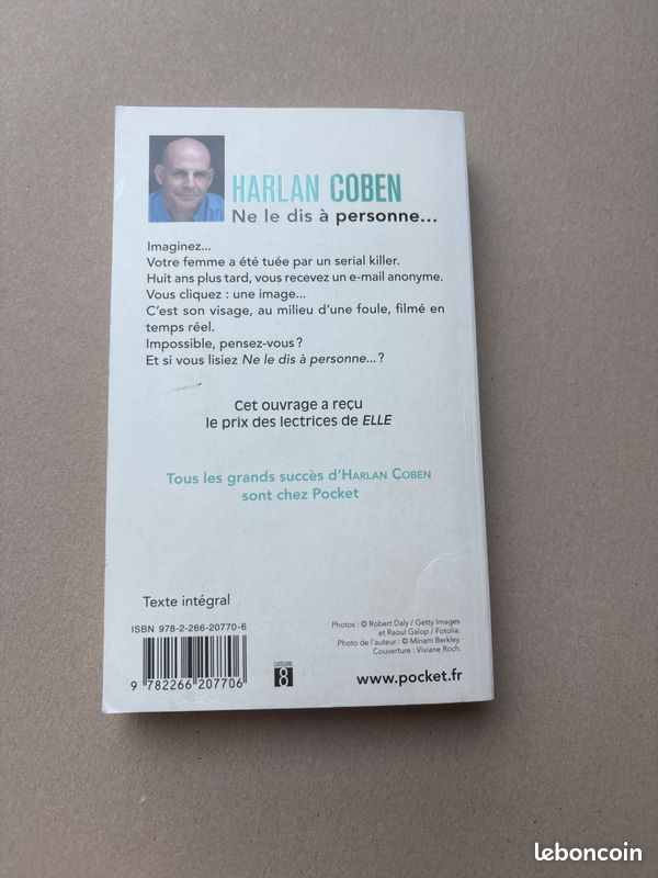Thriller Ne le dis à personne... De l'auteur Harlan Coben, publié en format de poche (image 2)