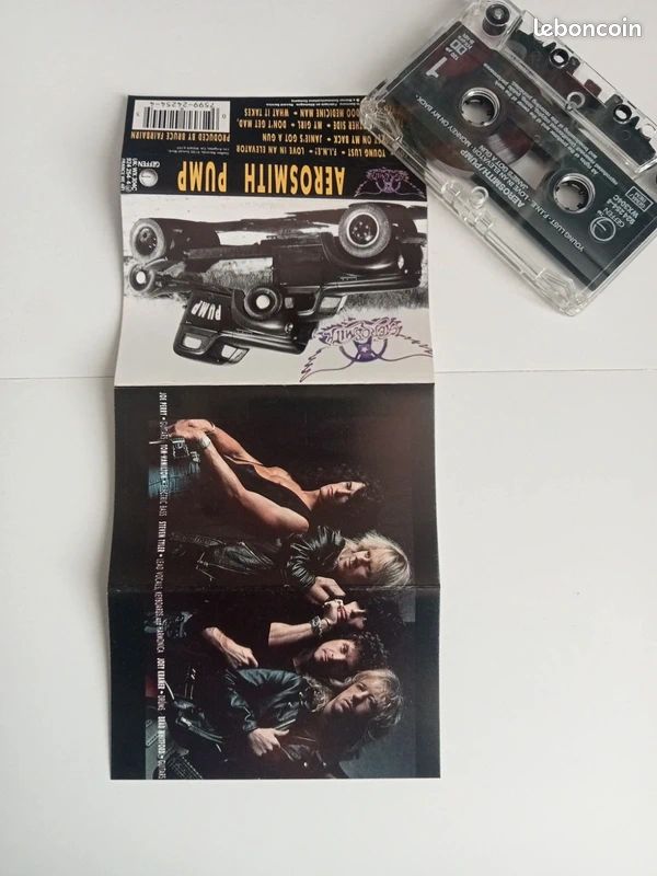 K7 - Cassette audio Aerosmith - Pump 1989 Vintage Hard Rock (image 4)