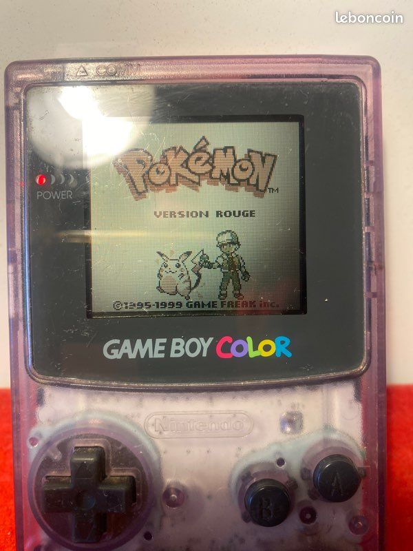 Pokémon Version Rouge - Complet Pour Game Boy (Color/Advance) - 1999 - DMG-APAF-FRA