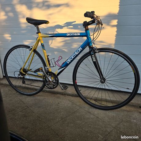 Cadre Vélo Course OLMO Athletic Columbus - Taille 61 Cm - Acier - Bleu - Occasion