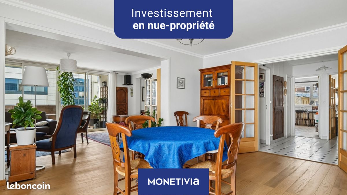 Appartement 5 pièces 114 m² · à Paris · 114 m² · 524 000 €