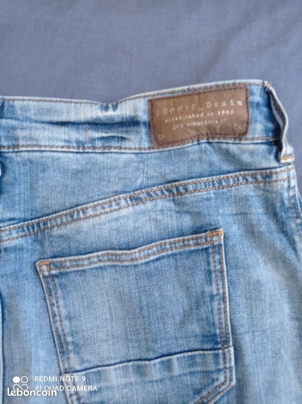 Jupe en jean Esprit taille M en très bon état (image 3)