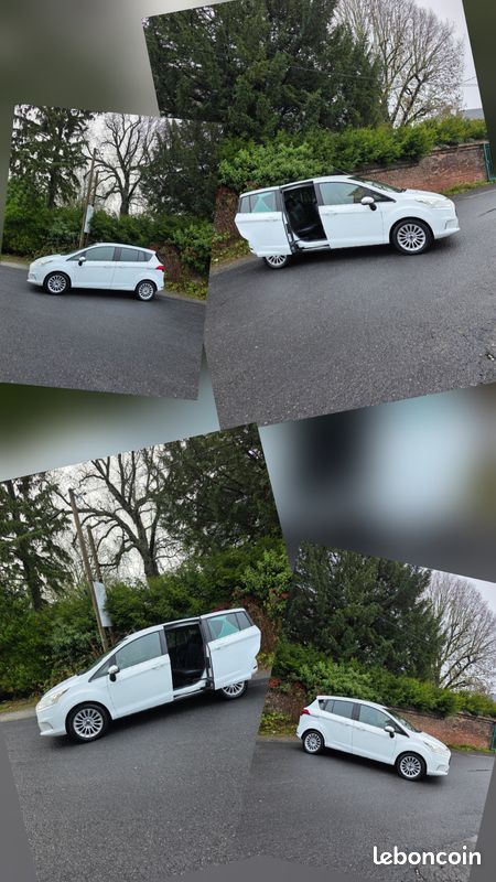 FORD B-MAX 1.6 TDCI 95 Cv SERIE BUSINESS 5P. RAD-JA-CLIM-CUIR-S.CH.BLU (image 4)