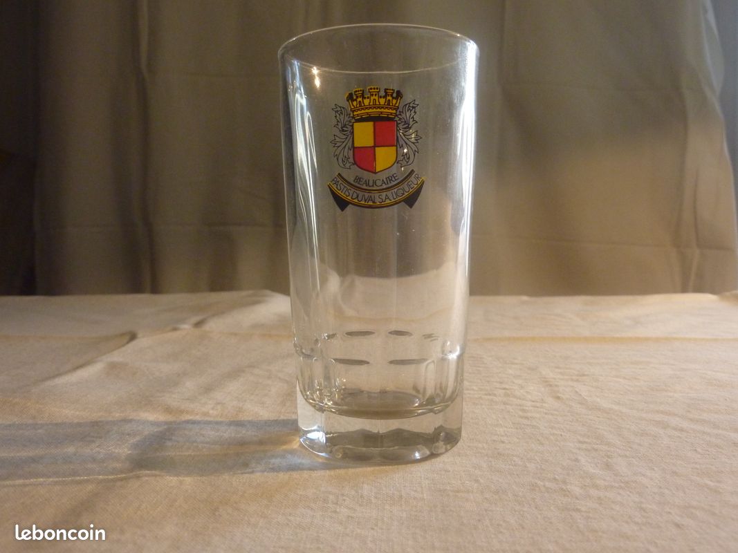 Verre beaucaire blason Pastis duval (image 1)
