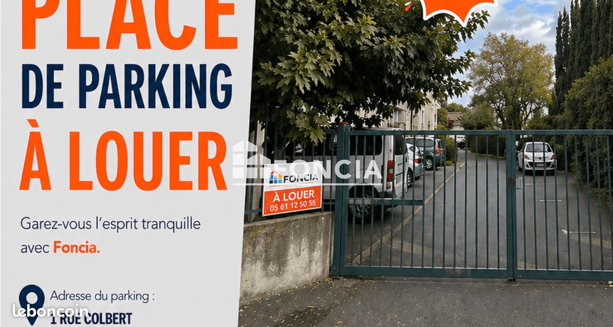 Parking 10 m² · à Toulouse · 10 m² · 60 €/mois