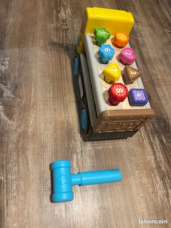 Jeux en bois lumi camion vtech (image 2)
