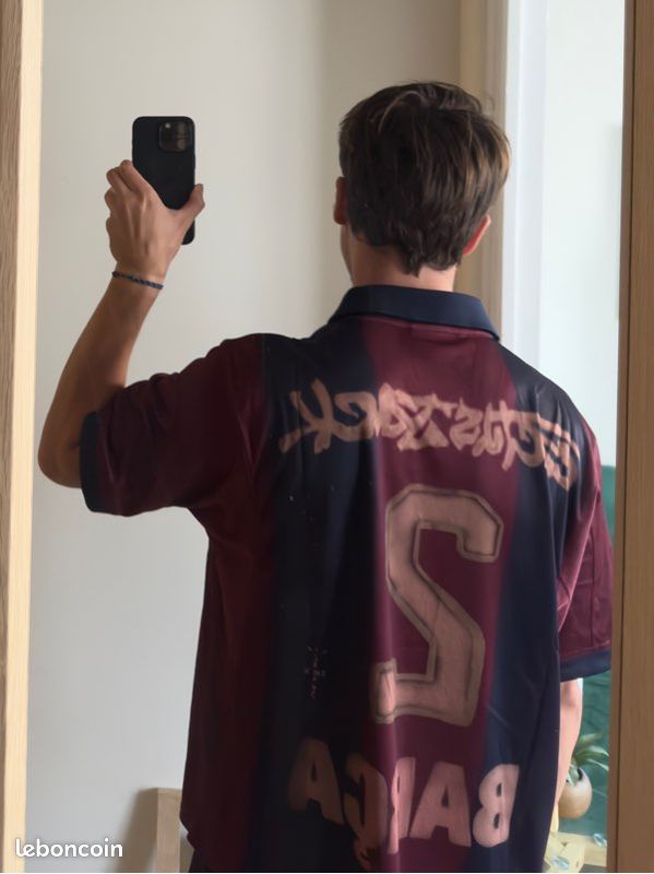 Maillot FC Barcelone X Travis Scott Cactus Jack - Taille 2XL - Edition Limitée Nike - Neuf