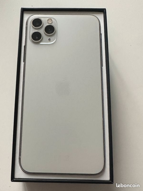 IPhone 11promax blanc 64go (image 1)