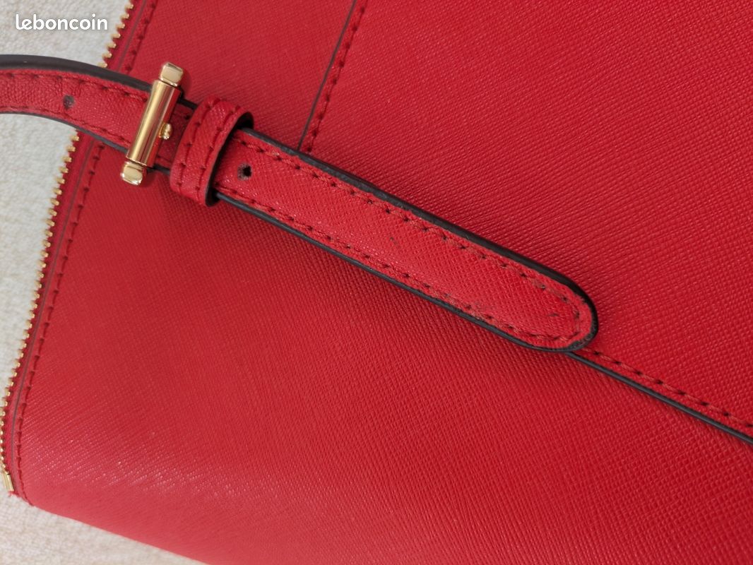 Sac rouge femme Michaël Kors (image 4)