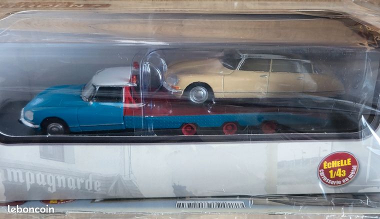 Citroën DS21 Tissier Bagagère 1973 - Miniature De Collection 1/43 Modèle Presse, état Neuf Sous Boîte