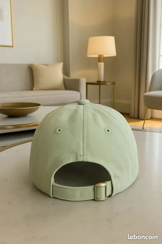Casquette Baseball Vintage Style Unisexe 100% Coton - Bordeaux Ajustable - Neuve