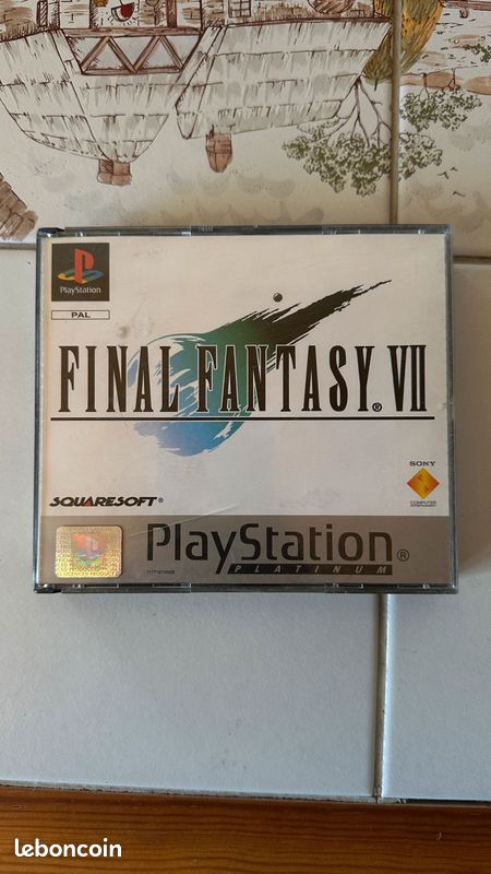 Jeu Final Fantasy 6 (VI) PS1/PS2 – Version Française, Bon état – Classique RPG