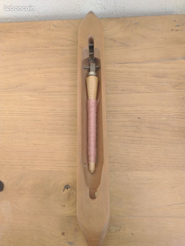 Smavles Ensemble De 4 Bâtons De Métier à Tisser En Bois - Navettes Grande Et Petite Pour Tricot Et Tissage Créatif