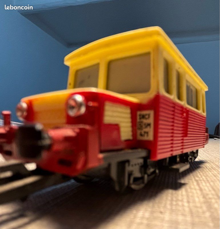 Jouef H0 - 8525 - Locomotive diesel - Draisine DU 65 avec - Catawiki