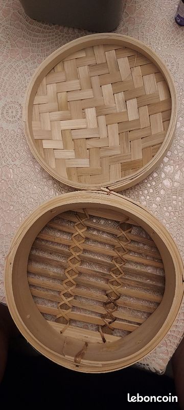 Panier vapeur asiatique bambou (image 2)