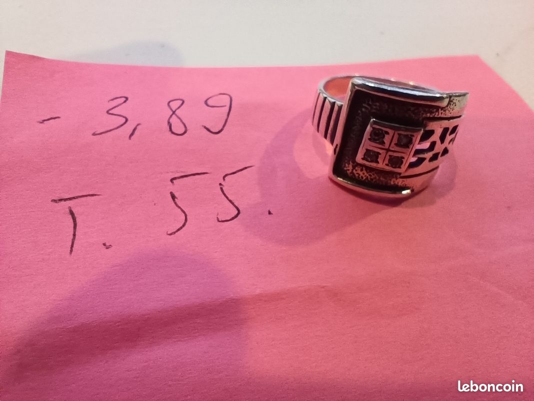 Je vends une magnifique bague en argent (image 3)