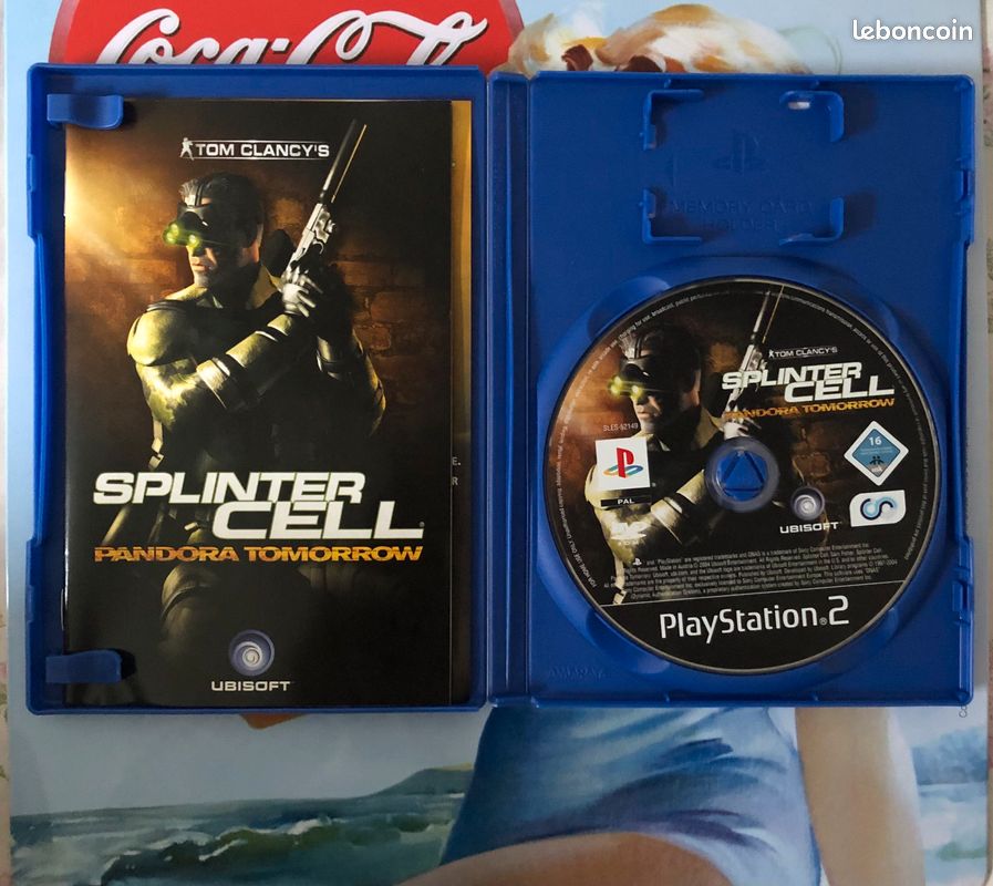 Jeu PS2 : Tom Clancy's Splinter Cell Platinum - Complet Avec Notice - Version PAL FR