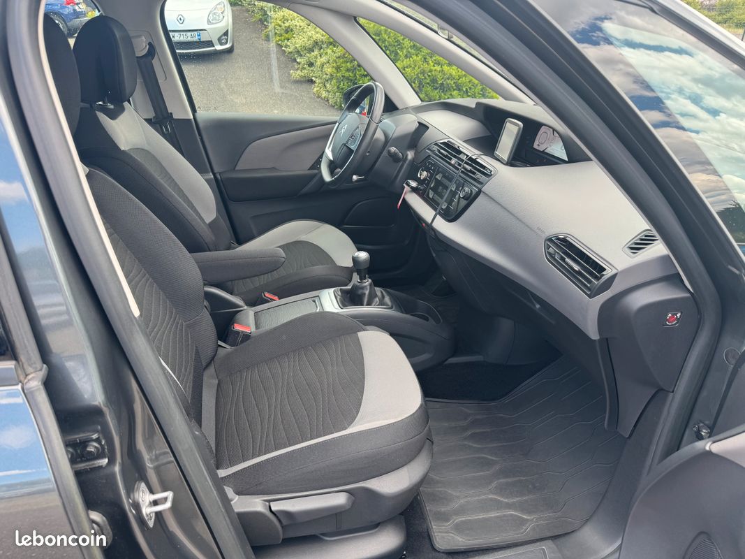 CITROEN C4 PICASSO 1,6L E-HDI 115cv CONFORT BV6 103000Km DU:09/2014 GPS RADAR-AR CARNET.. 8990euro (image 4)