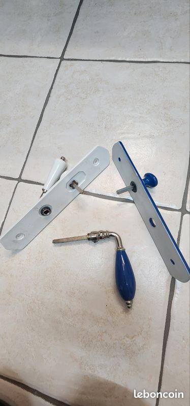 2 Poignees portes porcelaine (image 2)