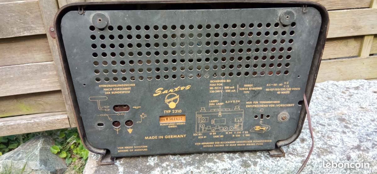 Ancienne Radio, Blaupunkt Santos (image 6)