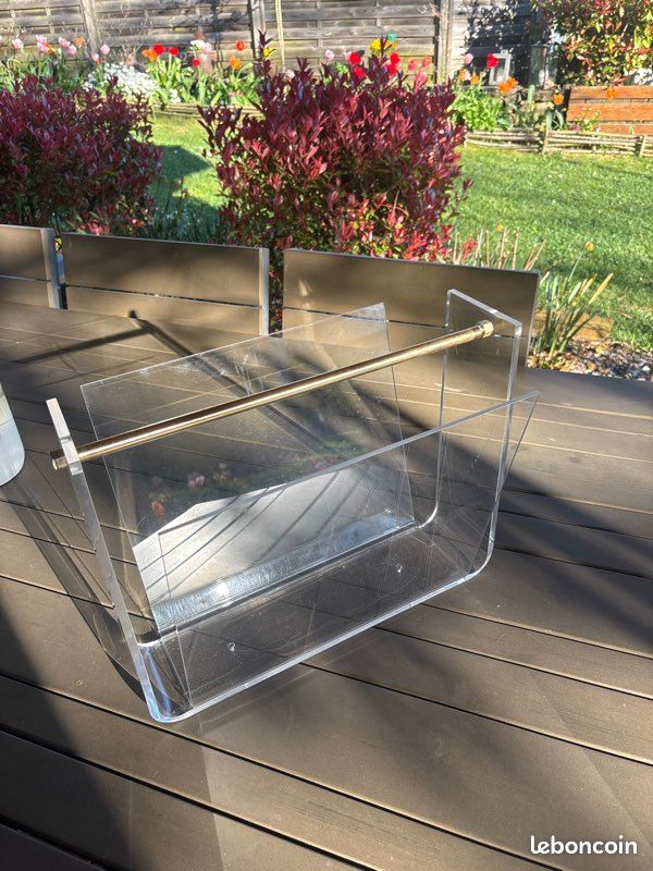 Porte-revues vintage David Lange x Roche Bobois (image 2)