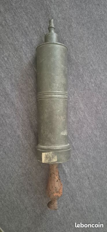 Clystere etain et bois (image 2)