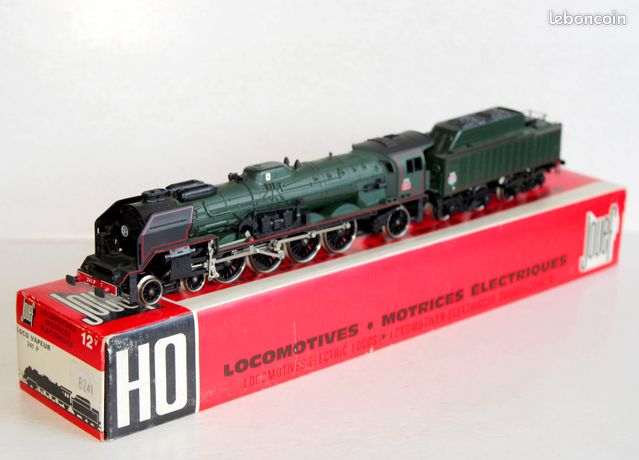 Jouef H0 - 8742 - Locomotive à vapeur avec wagon tender