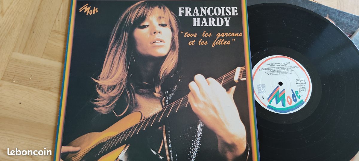 Françoise Hardy (Vinyle 33T) /Tous les garçons et les filles.. (image 3)